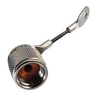 Trompeter / Cinch Connectivity Solutions RFI375-13 ເຄື່ອງສ່ວນປະກອບ TRT JK RFI Cap ມີສາຍ SS 3"