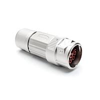 Amphenol SINE Systems MB5CKN15H00-S3 ຕົວເຊື່ອມມິດຕຣິກຮູບວົງກົມ 15POS ປະເພດຜູ້ຍິງ PLG STR 14.5-17.0MM CORD GR