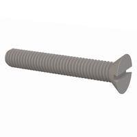 Essentra Components 021032A125 ສະກຣູຫຼັກສະກັດຊອດ 82 Slotted CSK Screw, #10-32 Thread, 1 1/4 Lg