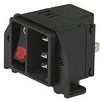 Schurter DC21.0023.1111 ປະຕູເຂົ້າ Red ill 2-Pole 10A ມີສະຫນັບ