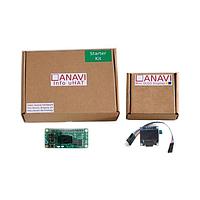 ANAVI Technology CS-ANAVI-INFO-1 ເຄື່ອງມືພັດທະນາເຊັນເຊີຫຼາກຫຼາຍຟັງຊັນ ບອດເພີ່ມເຕີມ Raspberry Pi ເປີດຮາດແວຣ ມີຈໍ OLED ຂະໜາດນ້ອຍ 0.96 ສີເຫຼືອງ-ນ້ຳເງິນ, ປຸ່ມ, ຊ່ອງສໍາລັບເຊັນເຊີ.