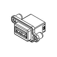 Amphenol Commercial Products MUSBR-3193-30 ຕົວເຊື່ອມ USB Type A Connectors Usb Conn 3.0 R/a Pcb Std 'A' Receptacle