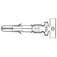 AMP Connectors - TE Connectivity 926886-3 (Cut Strip) ຕິດຕໍ່ SPLIT PIN 0.20-0.80 ຕັດສະຕຣິບ 100 ອັນ