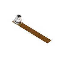 Molex 120341-0260 ເຄື່ອງສາຍ Ethernet / ເຄື່ອງສາຍເຄືອກ M12 CAT6A REC 8P FEM ST/FCP PIGTAIL 0.10M