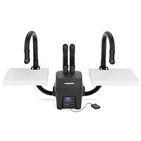 JBC FAE1-2K2D ຊຸດເຄື່ອງດູດຄວັນສຳລັບໂຕະເຮັດວຽກ 2 ອັນ (230V)