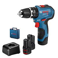 BOSCH GSB 12V-30 ເຈາະວົງຈອນໄຟຟ້າໂດຍໃຊ້ຫມໍ້ໄຟ