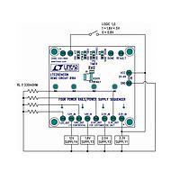 Analog Devices DC818A ວົງຈອນການຄວບຄຸມ LTC2924 ຕິດຕາມລຳດັບສະໜອງສີ່ຊ່ອງ