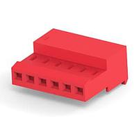 AMP Connectors - TE Connectivity 3-640468-6 ການປະກອບ Receptacle 06P MTA100 CONN ASSY ໃນເທັບ