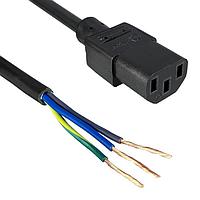 Qualtek Electronics 315086-01 ສາຍພະລັງງານ AC CEE 3 COND 9'10" 18AWG 10A SJT