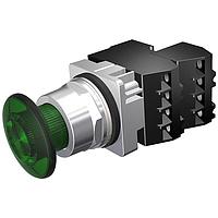 SIEMENS 52PP2HSB Push-Pull PP2,MTD,XFMR 240V,ແສງສົດສັດສຸດສີຂຽວ,2NO-2NC