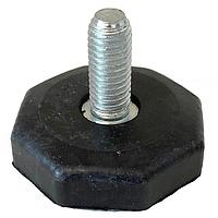 Essentra Components 499441 ບັມເປີ / ຂາ ເຂົ້າມຸມແປງ OCTAGONAL FOOT M8 x 18mm STEEL STUD