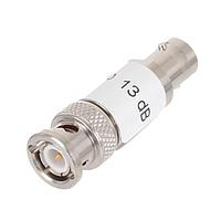 Radiall R414413000 ຕົວຫຼຸດສະຕິກເຊື່ອມຕໍ່ ATTENUATOR: BNC 13DB 8GHZ 2W 50ohms