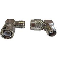 RF Solutions ADP-TNCM-TNCF90 ຕົວແປ RF - ຕົວແປ RF ໃນຊຸດ ຕົວແປ TNC (ຜູ້ຊາຍ) ໄປ TNC (ຜູ້ຍິງ) ມຸມຂວາ