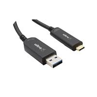 Bulgin AOUS4/020 ເສັ້ນສາຍແອັກຕິບອອບຕິກ USB 3.2 Gen 2 ສະເພາະ USB 3.2 Gen2 Active Optical Cable, ປະເພດຜູ້ຊາຍເຖິງຜູ້ຊາຍປຸ່ມ PVC ບໍ່ມີນຸມ 20m