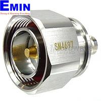 Fairview Microwave  SM4697 7/16 DIN Male to BNC Female Adapter (6 Ghz)