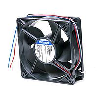ebm-papst 4412/2H ພັງລົມແບບແກນ Axial Fan Tubeaxial Fan, 119x119x38mm, 12VDC, 141.3CFM, ສັນຍານຄວາມໄວ/ອອກສະເຫຼີມ Open Collector Output