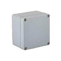 Molex / GWconnect 93604-0167 ກະຕ່າອາລູມິເນຍ ຂະໜາດ 160x160x90 ສີເທົາ ເລກລະຫັດ 8100.8119.0