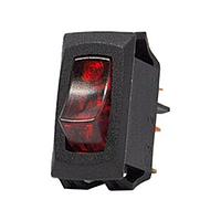 Carling Technologies LRA211-CB-B/125N-XBLU1 ສະຫນັບ Curvette Switch Carling Switch