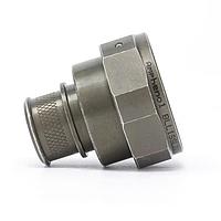 Amphenol PCD M85049/88-17ZP03 ຕົວແປງລອກສາຍ Band Lock ຮູບແບບຕົວປົກກະຕິ ຂະໜາດ 17 ສີດຳ ຊິງກອງນິເຄວວິກ ມີການເຜີຍແຜ່ນນິເຄວວິກດ້ານນອກ 3