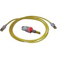 HARTING 09474747203 Cat 6 HA-VIS SMART PATCH CBL YLW 2M