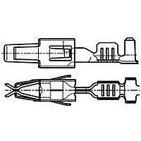 AMP Connectors - TE Connectivity 964273-2 (Loose Piece) ຂໍ້ຕໍ່ CONT RCPT 1.00-2.50 ຊິ້ນແຍກ