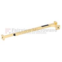 Fairview SMW28EC001-10 WR-28 Directional Waveguide Coupler 10 dB With UG-599/U Flange and E-Plane Coupled Port From 26.5 GHz to 40 GHz Ka Band