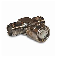 Amphenol RF 122356 ອະເດັດເຕີ RF - Tee TNC JACK PLUG JACK TEE ADAPTER 50 OHM