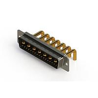 EDAC 629-24W7250-3T1 ຕູ້ຕິດຕໍ່ D-Sub ປະສົມມຸມຂວາ ຕູ້ຕິດຕໍ່ພະລັງງານ Combo D-Sub