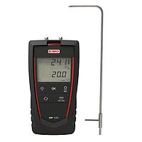 Sauermann MP120 Pressure Mano - ເຄື່ອງວັດແທກຄວາມດັນ (-1000 ....+1000Pa, 0-40m/s)