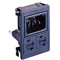 Bulgin BZV04/A0620/14 ໂມດູນເຂົ້າພະລັງ AC ມີການກັນກະປົກ Polysnap Power Inlet Module