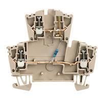 Weidmuller 8010040000 ເຄື່ອງມືແລະເຄື່ອງສະຫມັກ Terminal Block WDK 2.5 LD GR 1R 24VDC