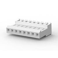 AMP Connectors - TE Connectivity 3-640602-8 ຮູງຮັບ Receptacle Housing FEED THRU WO TAB 8P L.R. ທຳມະຊາດ 24 AWG