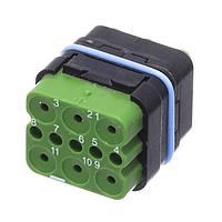 Eaton Souriau-Sunbank 8MQ2M9901AAE ຕົວເຊື່ອມ MQUICK MODULE, ປິດກັນນ້ຳ, ບໍ່ມີການຕິດຕໍ່