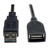 Tripp Lite UR024-001 ເຄັບເລີກ USB 2.0 Uni Rvr M/F 1'