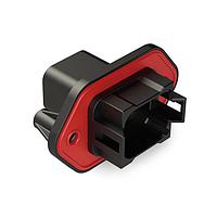 Amphenol SINE Systems AT04-08PB-PM11 ຕົວເຊື່ອມ 8 ຂາ Rcpt Pnl Mnt B ຕອນຕົວເອງກາງດຳ