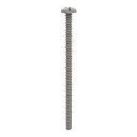 Essentra Components 010632CD225 ການປະສົມສະກຣູບານເຊີວເຄື່ອງຈັກ, #6-32 ການດັບກະດູກ, 2 1/4 ຍາວ