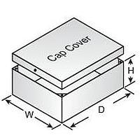 LMB Heeger 8123-PLN ALUM ກະແຈສ 8W X 12D X 3H