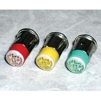 Dialight 585-1325F ເຫຼັ້ມແບບຫຼາຍຊິບ LEDs MIDGET FLGBASED LED D GRN 28V