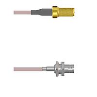 Amphenol Custom Cable Q-710040005060i ສາຍສະບັບ RF SMA-SJ/BNC-SJB G316 60I
