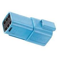 Molex 93444-1104 ປຸ່ມຮັບ ML-XT 2CKT RECP ສີຟ້າ ມີການປິດຢ່າງແຈ້ງແຈ້ງ