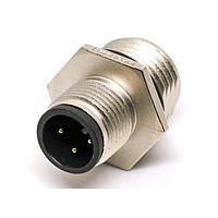Amphenol LTW M12A-03PMMS-SH8001 ຕົວເຊື່ອມມິດຕຣິກຮູບວົງ M12 ຕົວເຊື່ອມມິດຕຣິກຮູບວົງ, ລະຫັດ A, ເຫລັກ, 4A, 03 ຂາຍການ, ຕົວເຊື່ອມຜູ້ຊາຍ, ຕົວຕິດຕໍ່ຜູ້ຊາຍ, ເຮັກຊາໂກນ, PG9, ການກວດສອບດ້ວຍການສະກຣວ, ການບວກດ້ວຍການບຸກ, ຕົວຮັບ, ການຢືນຢັນດ້ານຫຼັງ, ຄວາມຫນາຂອງແຜ່ນ 4.5, IP68 / IP69K