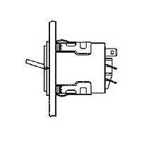 Honeywell AML35FBB4AA01 ປຸ່ມສະຫນອງ Paddle Switches SPDT 2POS 1LAMP RECT. PADDLE SWITCH