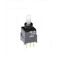 NKK Switches BB26AP ປິດ DPDT ON-ON STRAIGHT PC .4VA