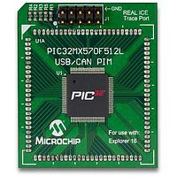 Microchip Technology MA320015 ບັດລູກ & ບອດ OEM USB/CAN Exp 16 PIM PIC32MX570F512L