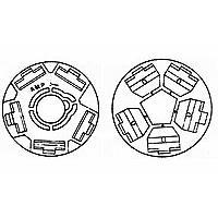 AMP Connectors - TE Connectivity 626240-2 ກອງຮັບ HOUSING
