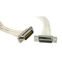 ITT Cannon MDM-37PR074B-F300 ຂໍ້ມູນ Micro-D D-Sub Connectors Micro "D" Metal Shell 37 Contact Pin Gold plated copper alloy