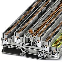 PHOENIX CONTACT 3210549 ບລັອກຕໍ່ສາຍບົດບັນທຶກ DIN Rail PTB 2 5-PE/L/MT