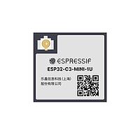 Espressif Systems ESP32-C3-MINI-1U-N4 ໂມດູນຫຼາຍໂປໂຕຄອນ SMD module, ESP32-C3FN4, ຕໍ່ສາຍເຄື່ອງຮັບສະຫນາມ IPEX, -40C - +85C