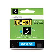 DYMO 63020716 D1 ເທບສີດຳ/ເຫຼືອງ (19mm x 7m)