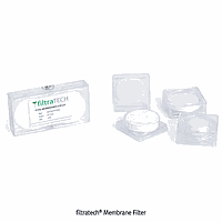 filtratech FL.MF13.NY45 ຕອງກັບເມັມເບີນ, NYL, 0.45µm, Ø13 mm